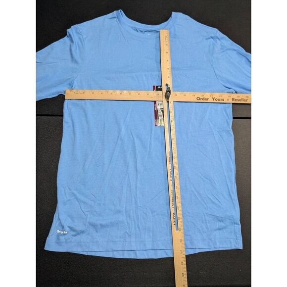 Athletic Works Blue Tri-Blend Active T-Shirt with Long Sleeves Men's Size Small - Picture 5 of 5